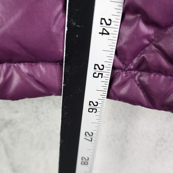 Womens Purple Ombre Free Country Quilted Down Jacket Full Zip Long Sleeve L - Picture 11 of 11